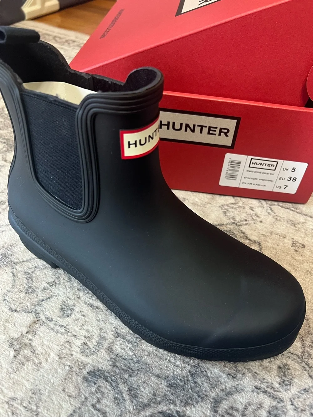 Hunter Original Chelsea Boots- Black